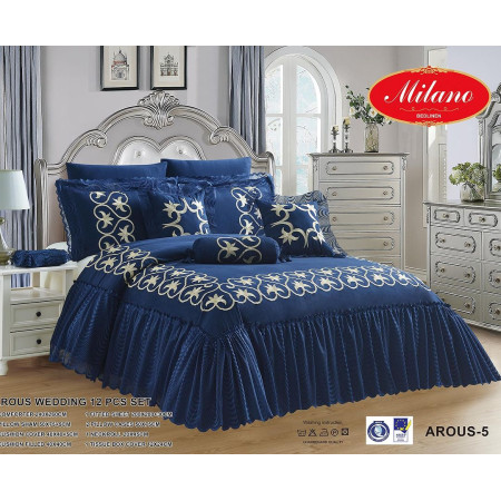 Milanobedlinen Comforter Arous Wedding 12pcs Set